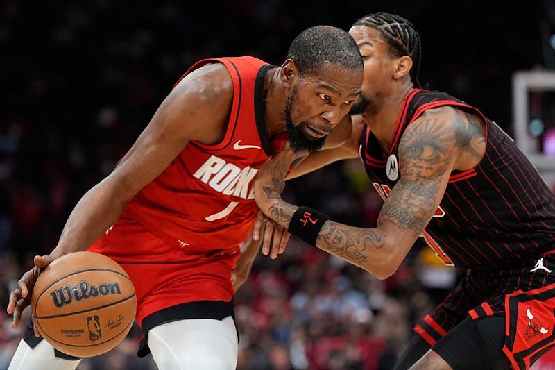 kaiyun-杜兰特28+10 火箭119-113胜公牛